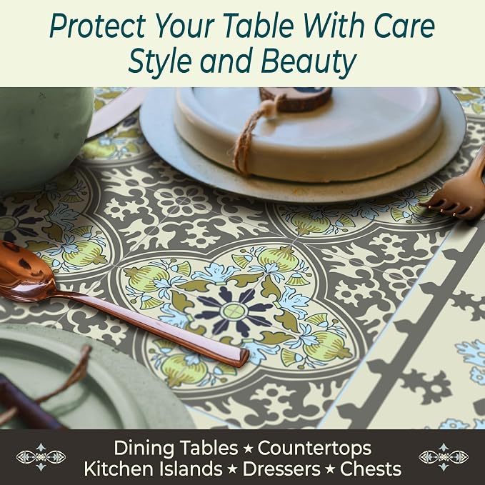 Heat Resistant Table Runner, 53 x 14 Inch - Image 3
