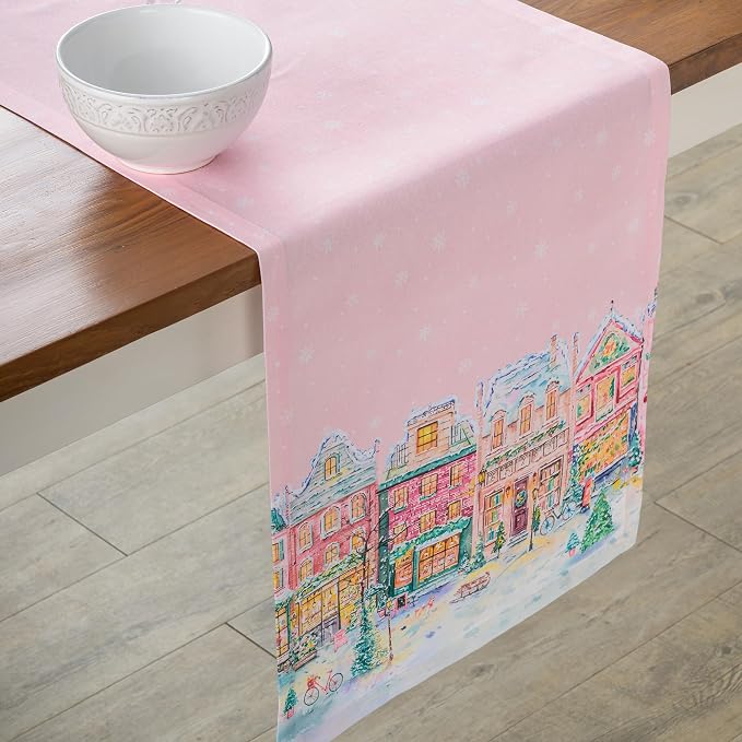 Maison d' Hermine Table Runner 100% Cotton 14.50" x 72" | Table Runners 72 - Image 9