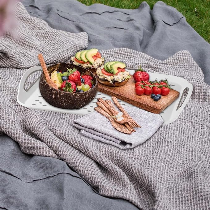 17.7" x 12.5" Anti-Slip Serving Trays - Image 5