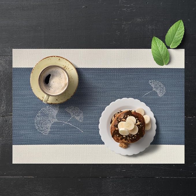 PIGCHCY Rustic Placemats Set of 6 - Image 6