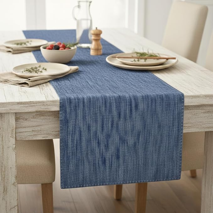 Coffee Table Runner Modern Kitchen Cotton Table Cloth Strip - Image 4