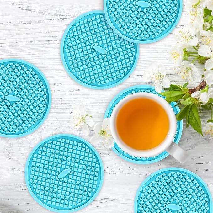 ME.FAN Silicone Coasters Thickened Drink Coasters - Image 2