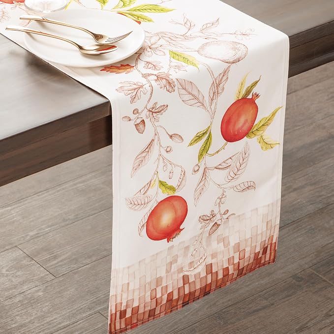 Maison d' Hermine Table Runner 100% Cotton 14.50" x 72" | Table Runners 72 - Image 9