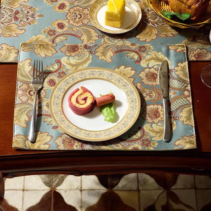Extra Luxury Dinner Placemats Set of 6, - Image 3