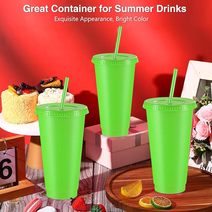 Amyhill 12 Pcs Reusable Glitter Cups - Image 4