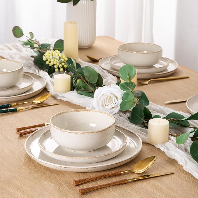 AmorArc Stoneware Dinnerware Sets - Image 6