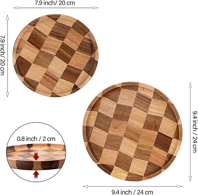 Wood Serving Trays - Image 7