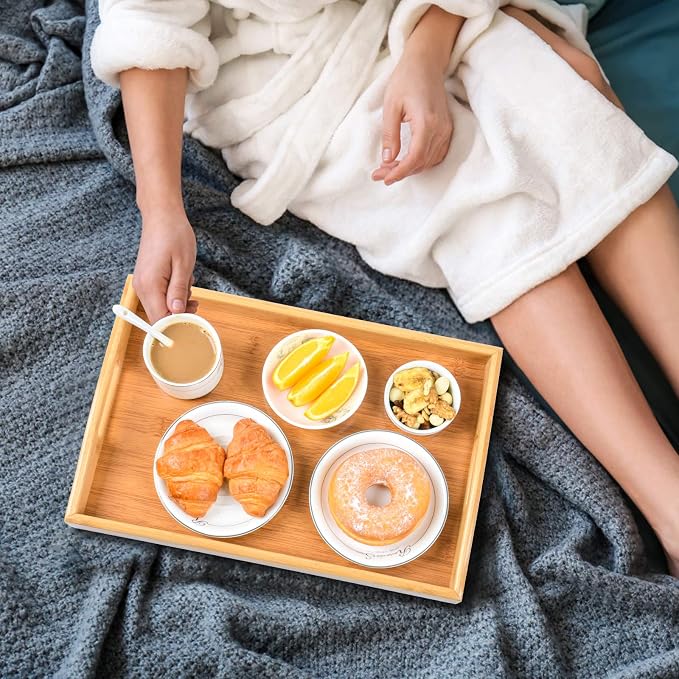 3 Pack Bamboo Serving Trays - Image 8