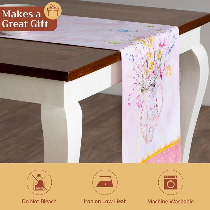 Maison d' Hermine Table Runner 100% Cotton 14.50" x 108" | Table Runners 108 - Image 5