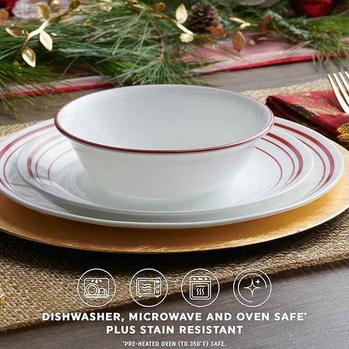 Corelle Vitrelle 18-Piece Service - Image 3