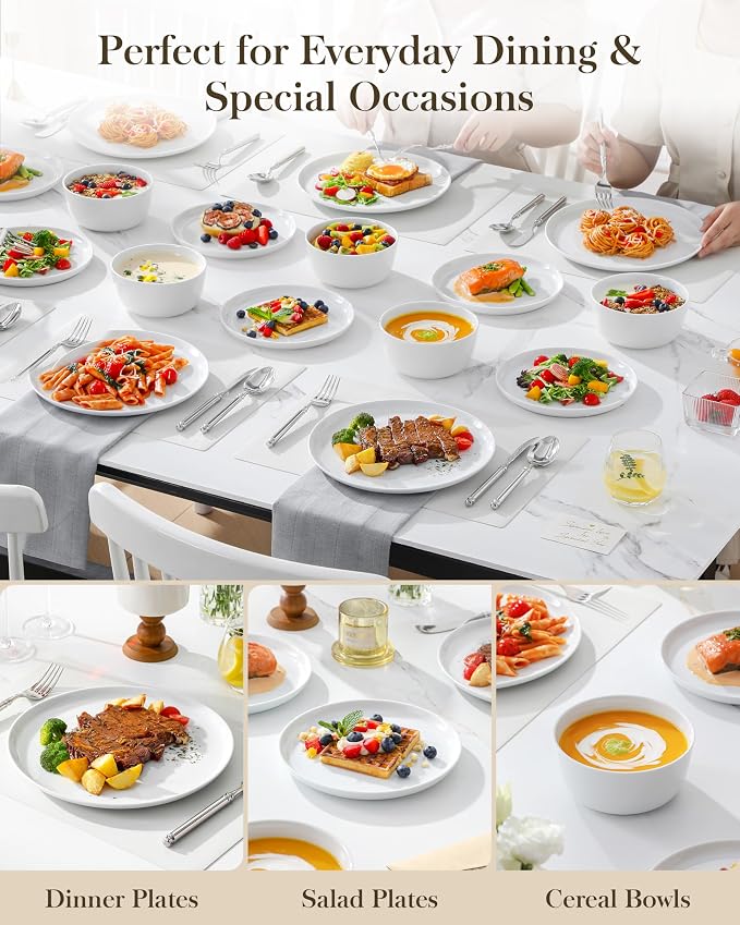 MALACASA 18-Piece Dinnerware Set - Image 7