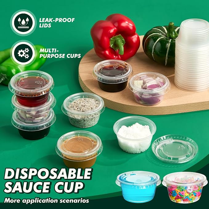 2 oz 200 Pack Jello Shot Cups - Image 8