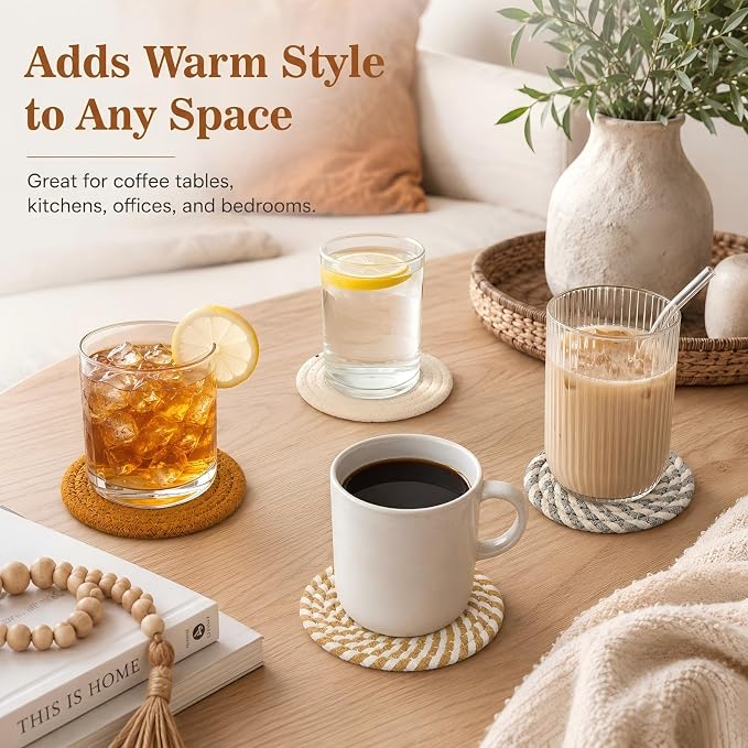 MAQIHAN 8 PCS Coasters for Drinks - Image 7