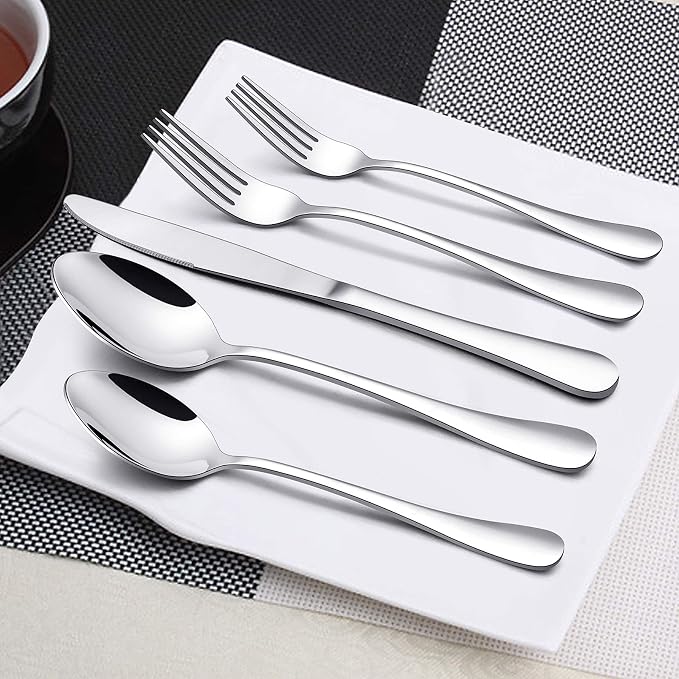 LIANYU 72-Piece Silverware Set - Image 7