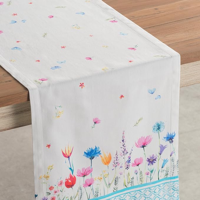 Maison d' Hermine Table Runner 100% Cotton 14.50" x 108" | Table Runners 108 - Image 9
