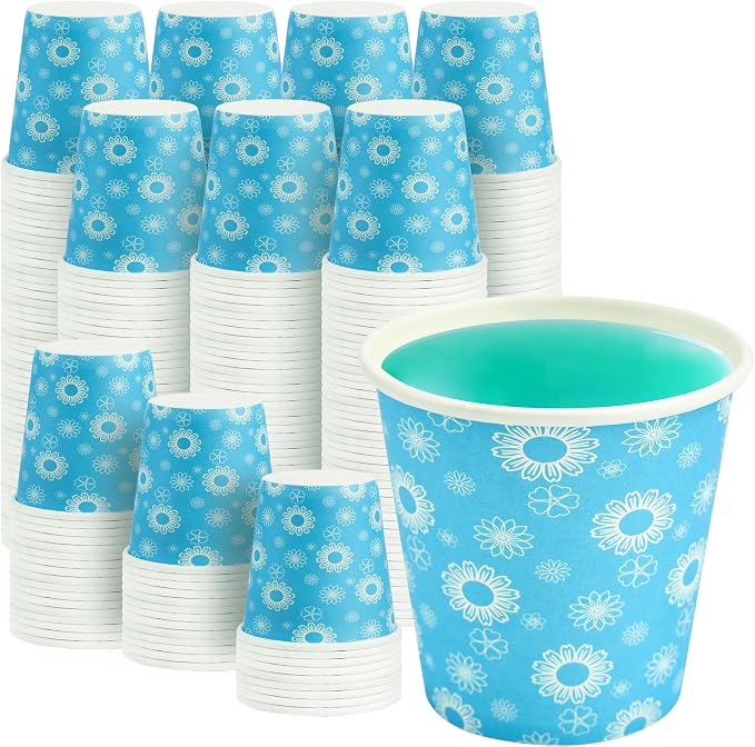 RACETOP 3 oz Bathroom Cups 300 Pack, Small Paper Cups, Disposable, Mini by RACETOP