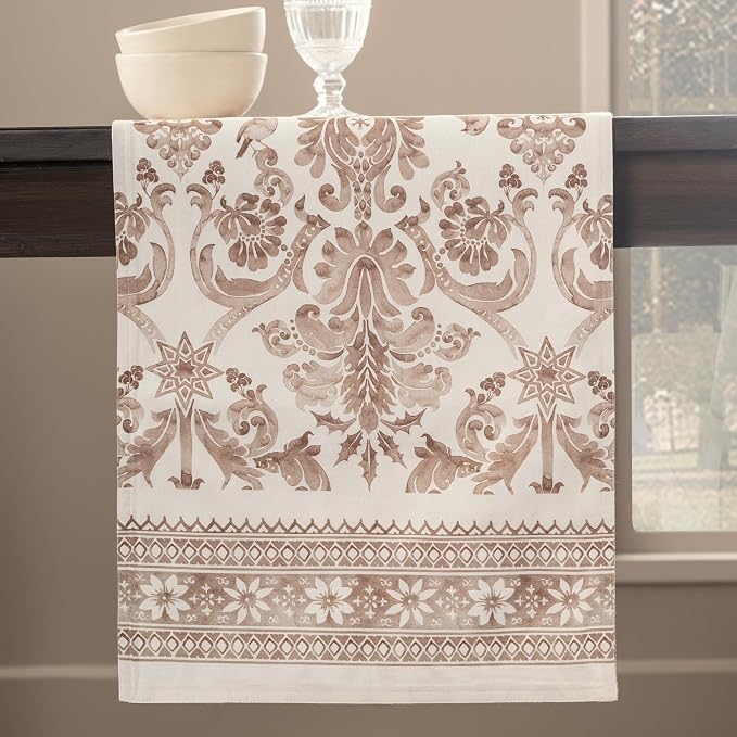 Maison d' Hermine Table Runner 100% Cotton 14.50" x 108" | Table Runners 108 - Image 8