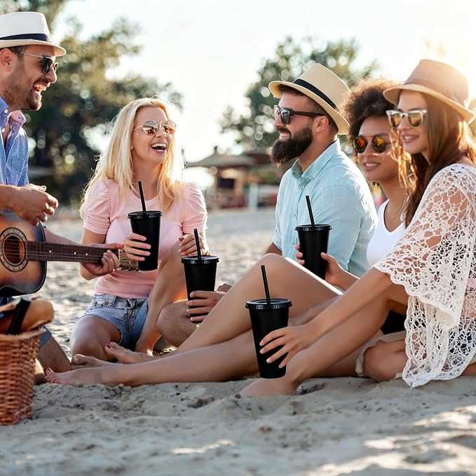 24 oz Reusable Plastic Cups, Custom Cups - Image 6