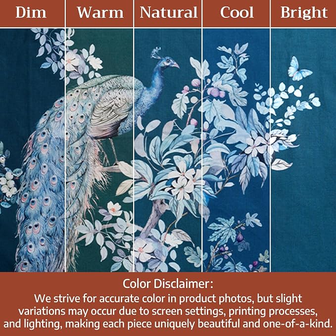 Maison d' Hermine Placemats Set of 4 Reusable 100% Combed Cotton | Cloth Place - Image 9
