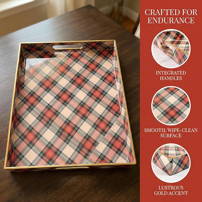 Rectangular Decorative Tray - Image 4