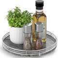 AHM10-Inch Gray Marble Lazy Susan by AMH