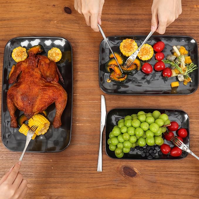 vicrays Ceramic Rectangle Serving Platters - Image 5