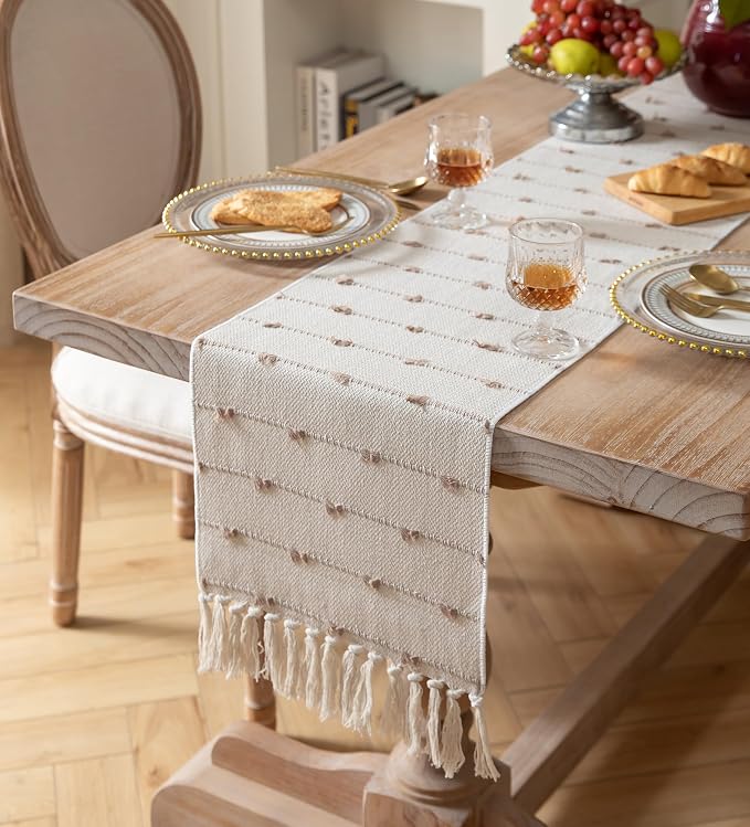 Caflife Boho Table Runner 108 Inchs Long - Image 2
