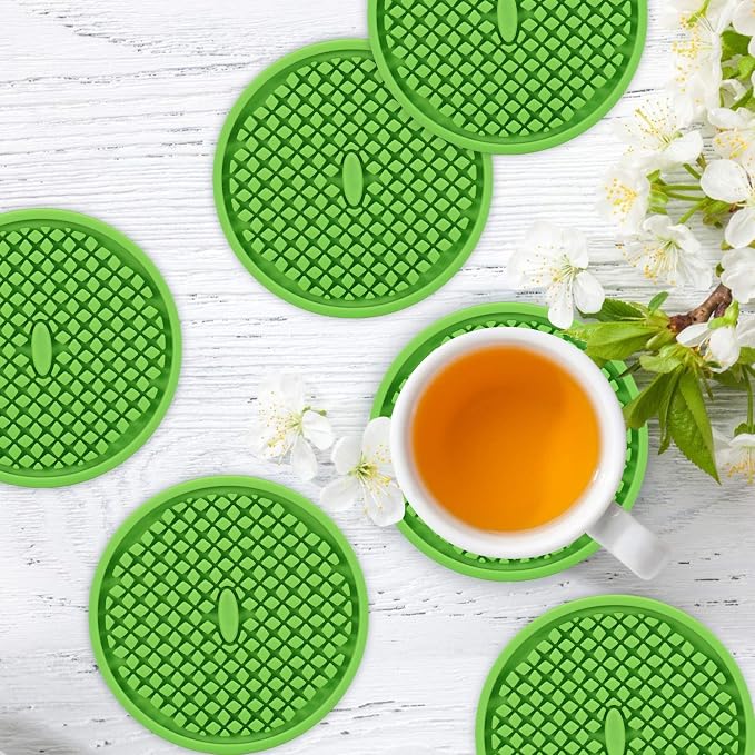 ME.FAN Silicone Coasters Thickened Drink Coasters - Image 2