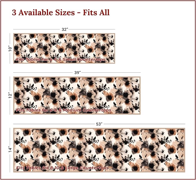 Heat Resistant Table Runner, 32 x 10 Inch - Image 4