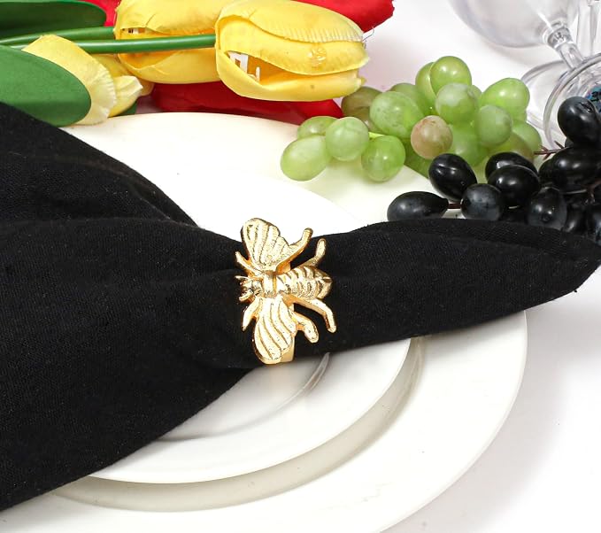 Lightnpro Gold Napkin Rings - Image 7