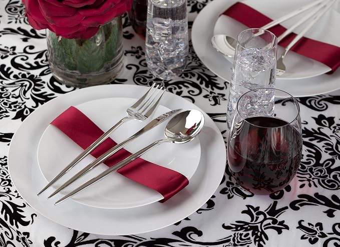 PLASTICPRO 32 Piece Combo Plates Set - Image 7