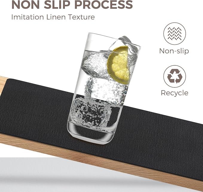NCUE Vinyl Placemats Set of 12, Heat Resistant, Nonslip Faux Leather Waterproof - Image 3