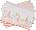 Maison d' Hermine Placemats Set of 4 Reusable 100% Cotton | Cloth Place Mats by MaisondHermine