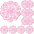 10 Pcs 8 Inch Cute Crochet Doilies Crochet Flower Coasters Handmade Cotton by Gandeer