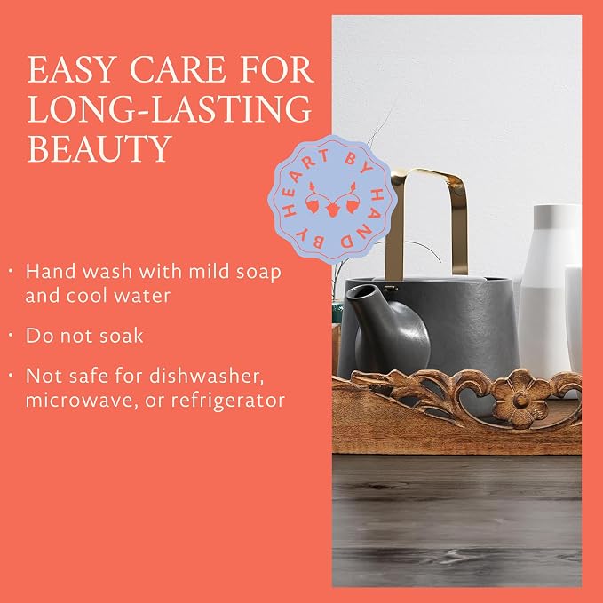Orchid Mango Wood Serving Tray - Image 6