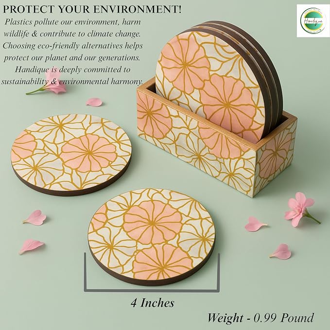 Wooden Coasters for Drinks - Image 8