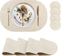 Faux Leather Placemats Set of 4 by yuuzue