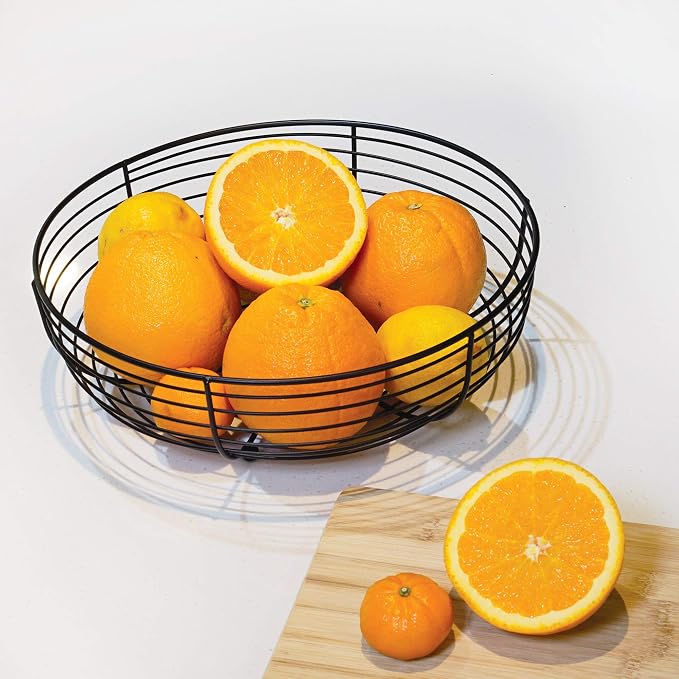 Countertop Fruit Bowl, Wire Basket - Image 8