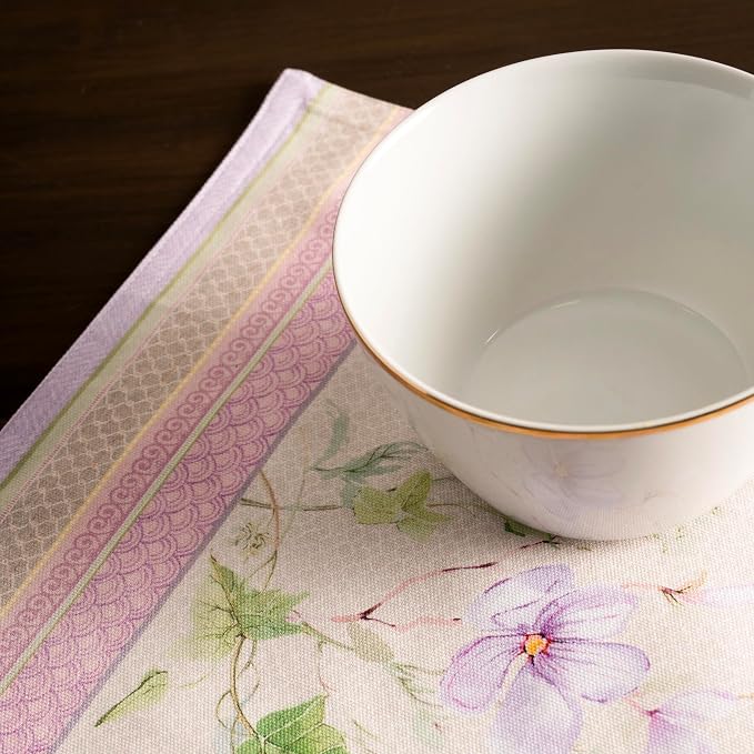 Maison d' Hermine Placemats Set of 4 Reusable 100% Cotton | Cloth Place Mats - Image 7