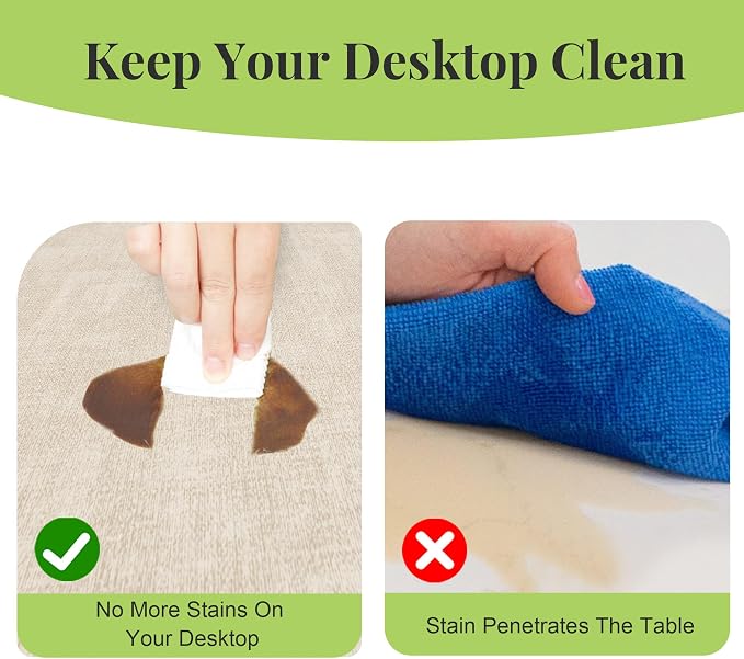 Fyvva Placemats Set of 6, Stain & Scratch Resistant, - Image 5