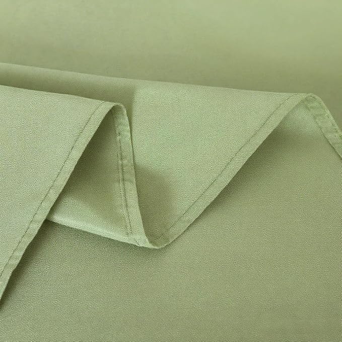 Sage Green Table Runner, Waterproof Washable Runners 90 Inches Long | Reusable - Image 5