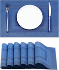 Leetaltree Blue Frame Placemats Set of 6 by Leetaltree-ArtatEveryTable