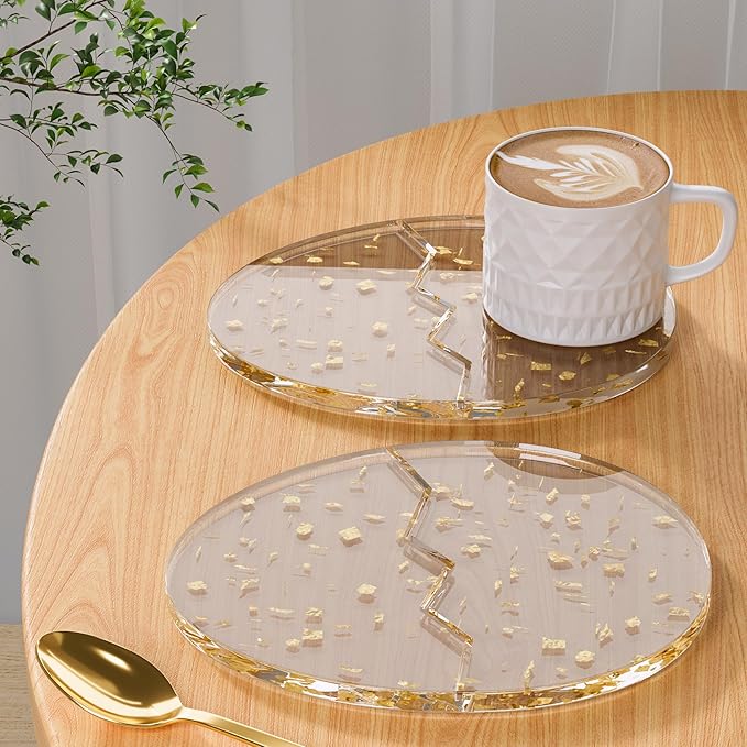 Acrylic Coaster Decorative Plates by Leadiy