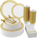 30 Guests Plastic Plates Set by JOLLYCHEF