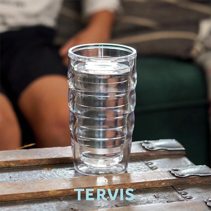 Tervis Clear & Colorful Tabletop Made in USA Double Walled Insulated Tumbler - Image 5
