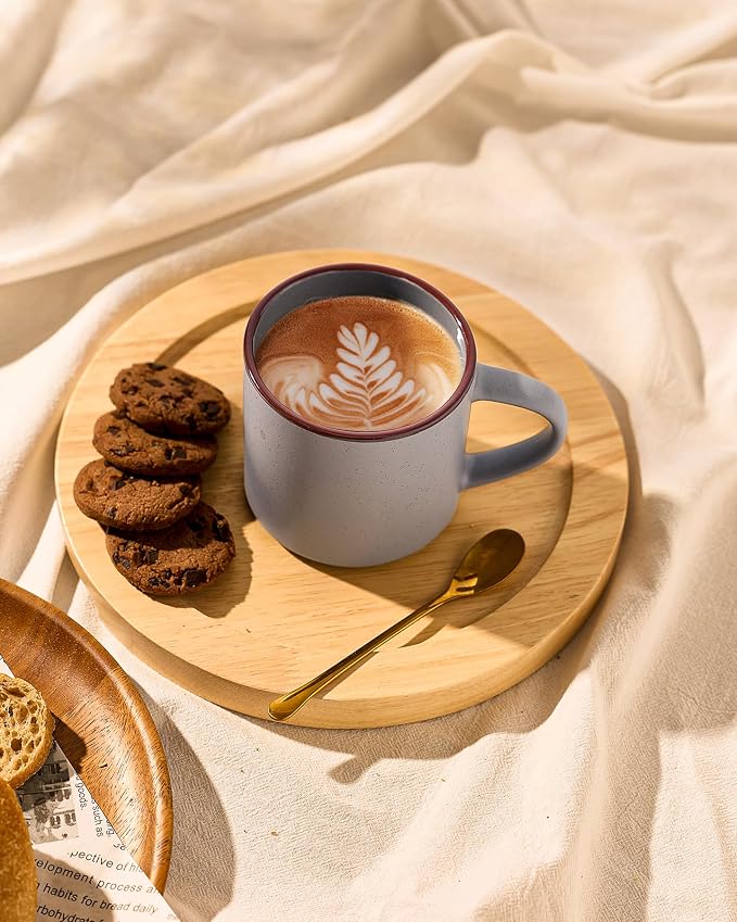 famiware Coffee Mugs Set of 6, Nebula 14oz Coffee Mugs Ceramic Cup Set | - Image 7