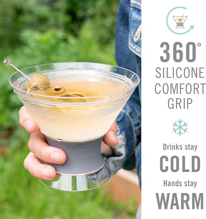Host Freeze Insulated Martini Cooling Cups - Image 3