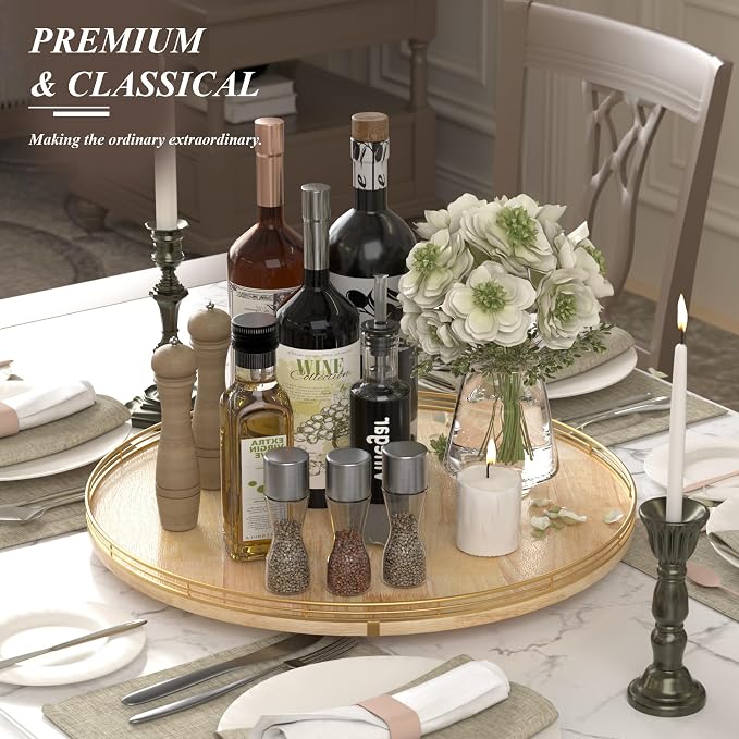 AMH 21-Inch Extra Large Lazy Susan - Image 4