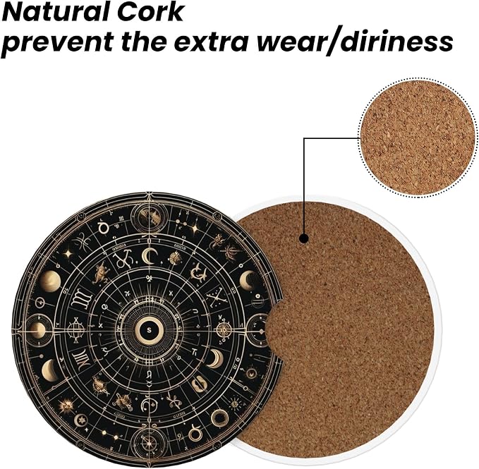 Car Coasters for Cup Holder 2 Pack - Image 5