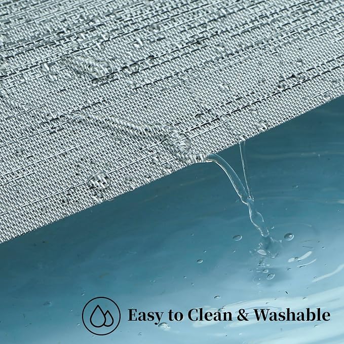 Leetaltree Grey Placemats, Heat Resistant Non-Slip Place mats - Image 7